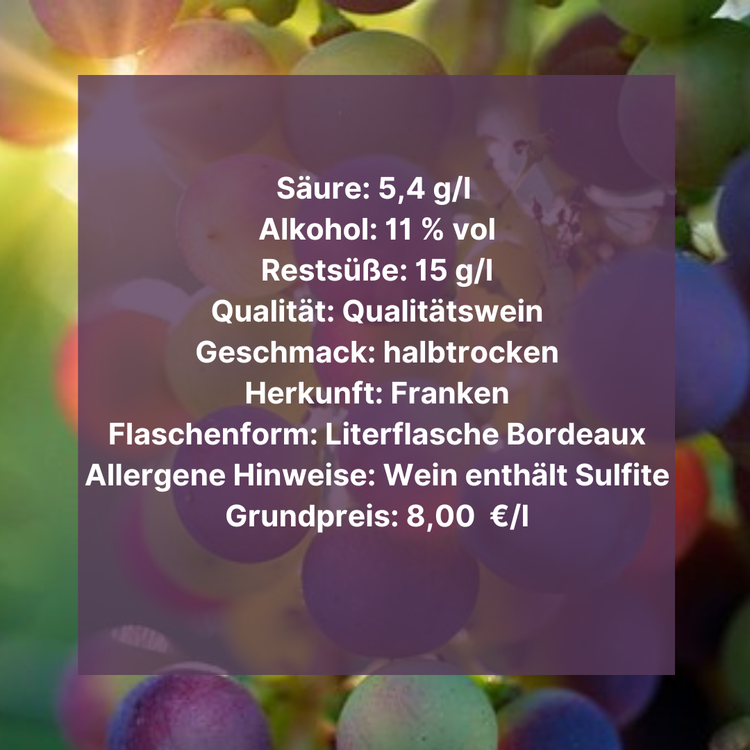 Vier Schoppen Rotling - halbtrocken - 2023 - Datenblatt